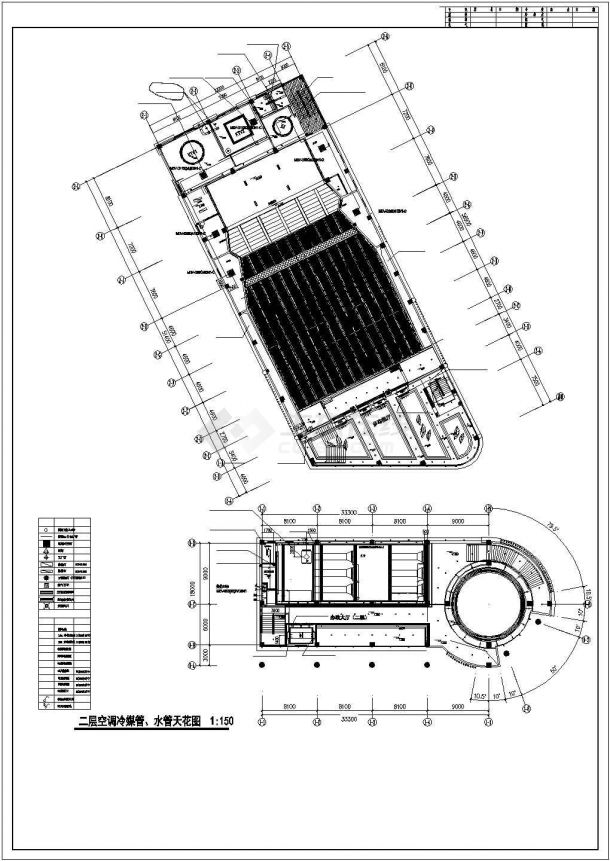 【江西】会展中心空调通风及防排烟系统设计施工图-图二