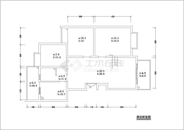 经典三房户型家装施工设计图（带效果图）-图二