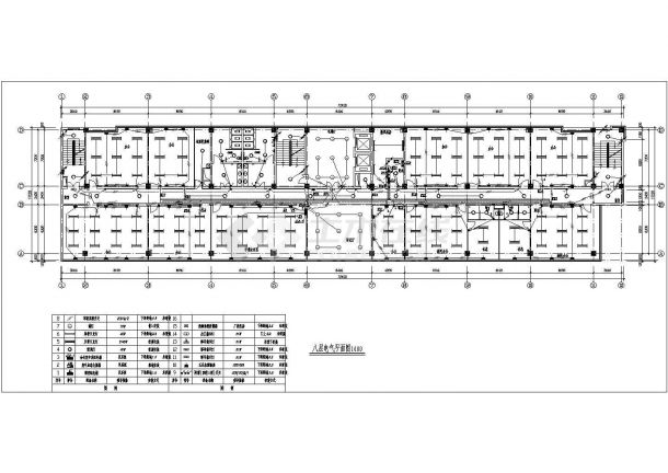 大型办公楼强弱电CAD施工图（全套）-图二