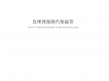 天津市某司保温管厂直埋预制蒸汽保温管标准图片1