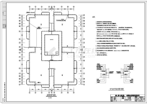 某18层住宅楼强电设计施工图-图一