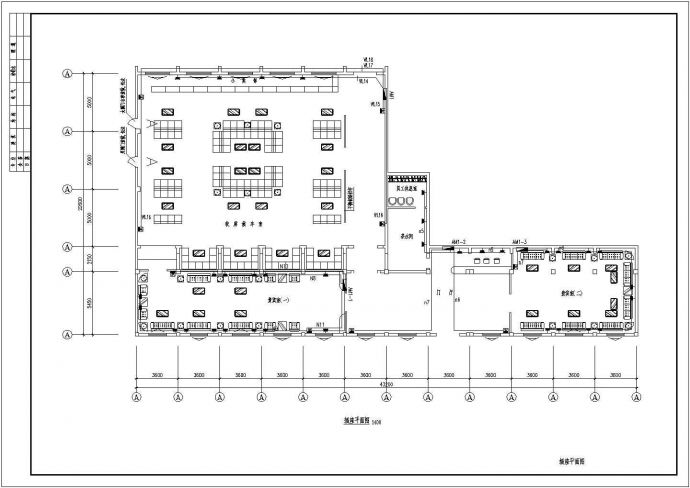 某地区火车站贵宾室电气设计施工图_图1