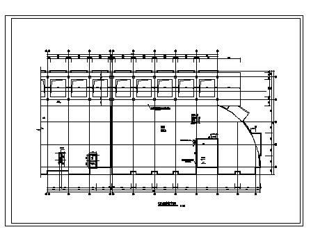 某大型商场建筑施工面板CAD图1-图一