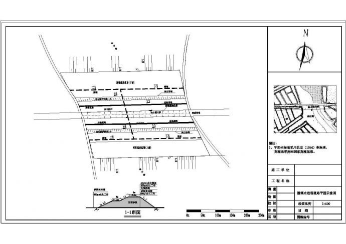 大桥基础防护工程施工图（9张）_图1