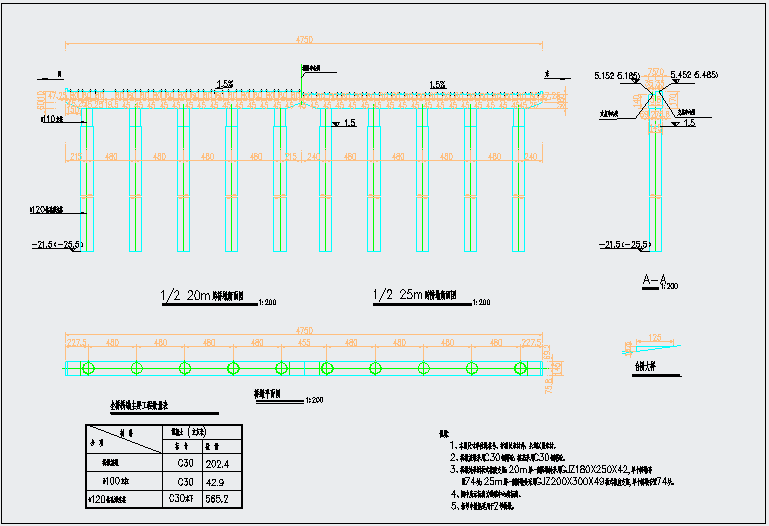 DN800管道给水工程设计施工图