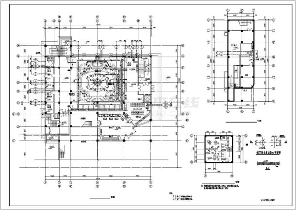 某5层大楼加建洗浴城给排水施工图-图二