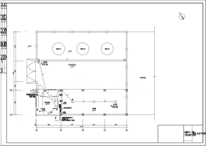 某多层厂房车间电气设计案例图纸（7张）_图1