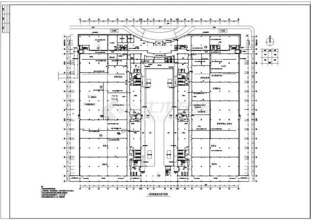 某地4层工业厂房电气设计平面图（13张）-图二