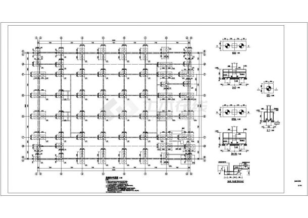 温库高级中学扩建工程--结构（含网架）-图二