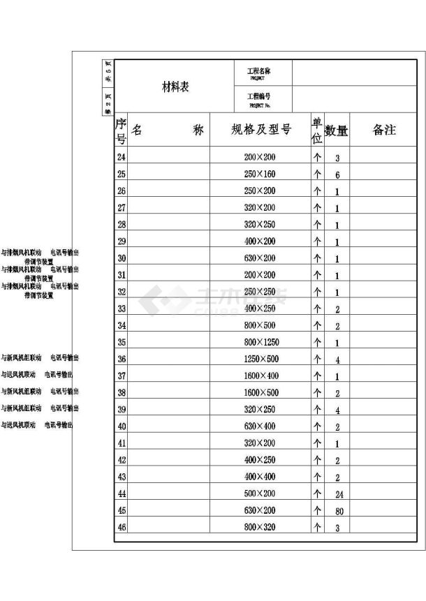 某星级宾馆空调通风工程设计施工图纸-图一