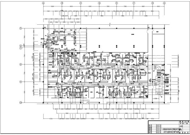 某药厂净化空调设计CAD详图-图二