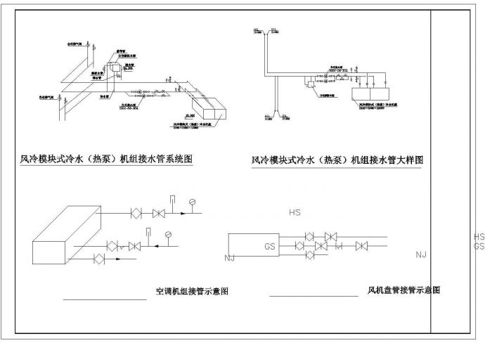 徐州某工程空调系统布置图_图1