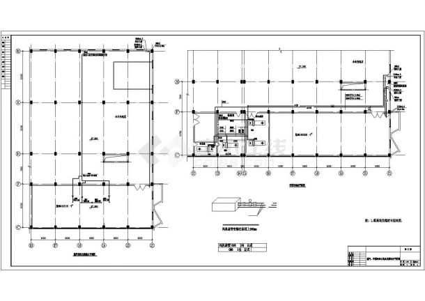 厂房空调设计CAD参考图-图一