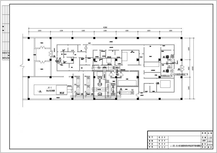 头孢车间空调设计CAD参考图_图1