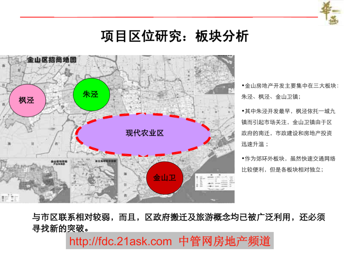 上海市金山卫镇学府路项目市场研究及产品定位建议书-图一