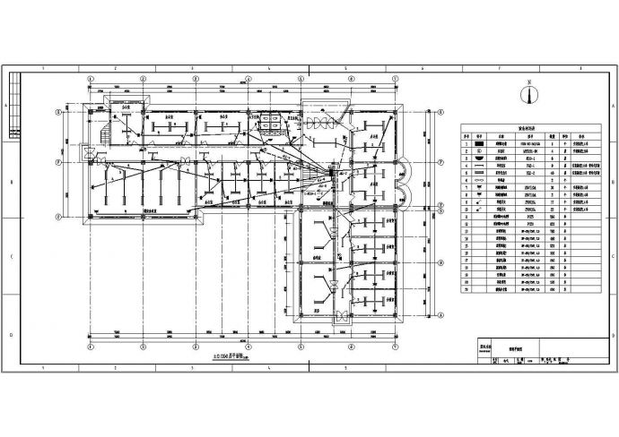 某城镇综合办公楼建筑电气设计图纸_图1