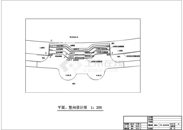 山西滨水景观修建性规划设计施工图-图一
