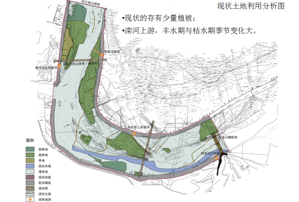 滦河迁西县城段景观工程设计（北京土人）-图一