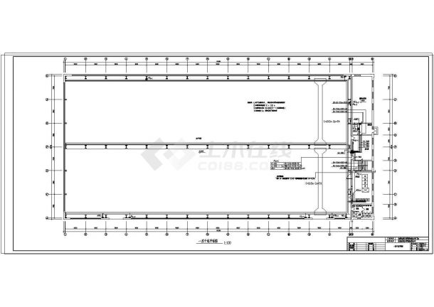 某工业厂房电气设计施工图（12张）-图二