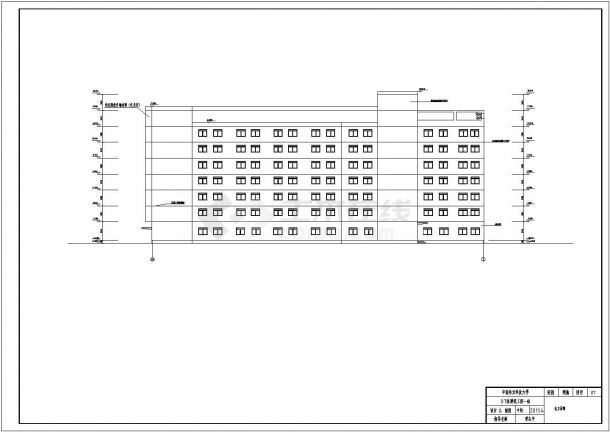 8400㎡8层综合办公楼建筑结构全套土木毕业设计（含计算书，施组，pkpm计算）-图二