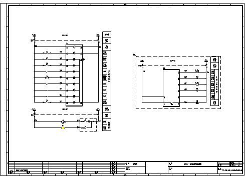 1500多平方米三级图书馆电力监控系统初步设计图-图二