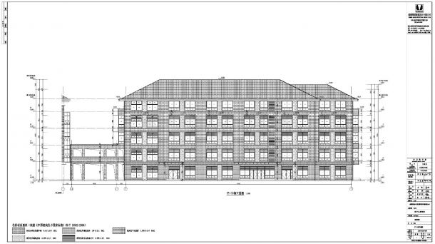 重庆某中学二期扩建工程-建筑-图一