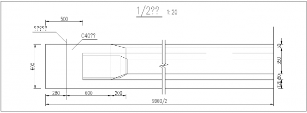 装配式后张法预应力混凝土连续空心板桥上部构造通用图（跨径10m、公路-Ⅱ级、1.25m板宽）-图二