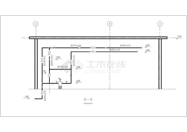 天津市育文中学热力站二次网供热工程毕业设计-图一