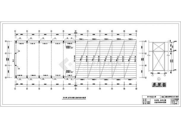 混凝土结构单层工业厂房毕业设计-图二