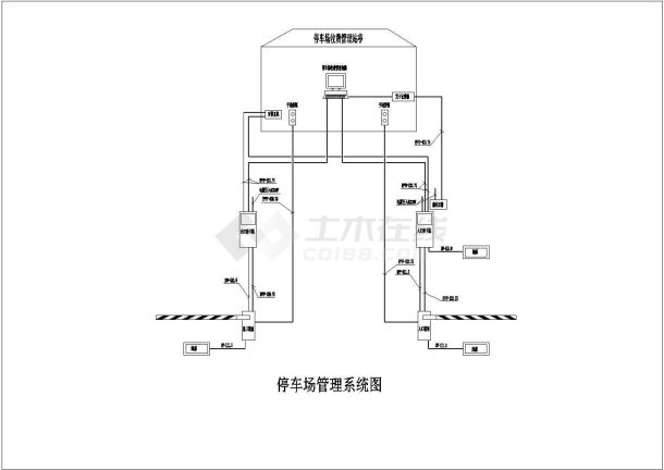 弱电设计说明及各类系统接线图-图二