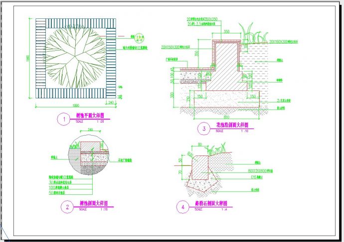 最新整理多套广场景观设计CAD图纸_图1