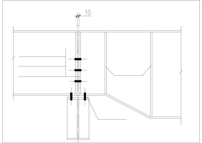 [节点详图]吊车梁链接构造详图_图1