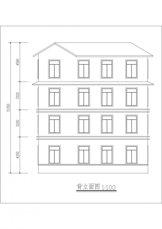 一套完整的别墅建筑设计图纸_图1