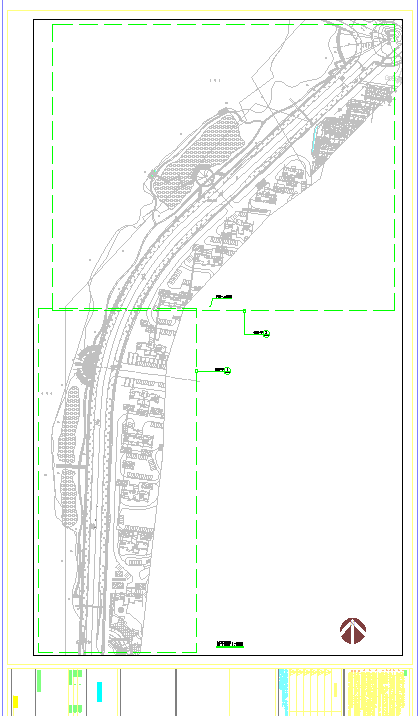 【湖北】滨湖公园景观规划设计施工图