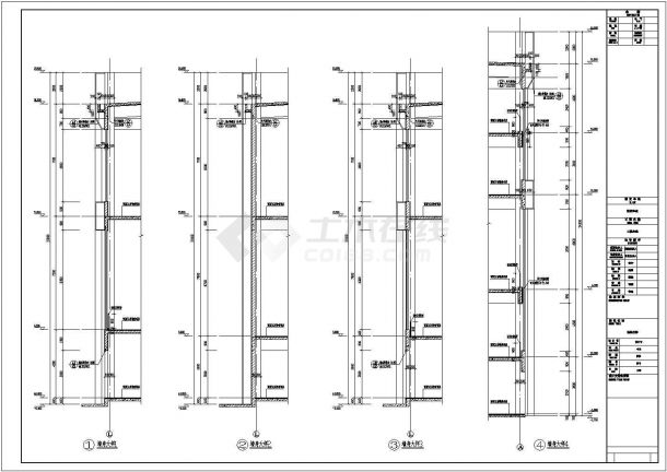 【长沙】4层现代风格文化产业基地建筑施工图-图一