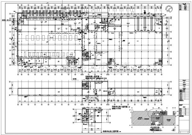 【长沙】4层现代风格文化产业基地建筑施工图-图二