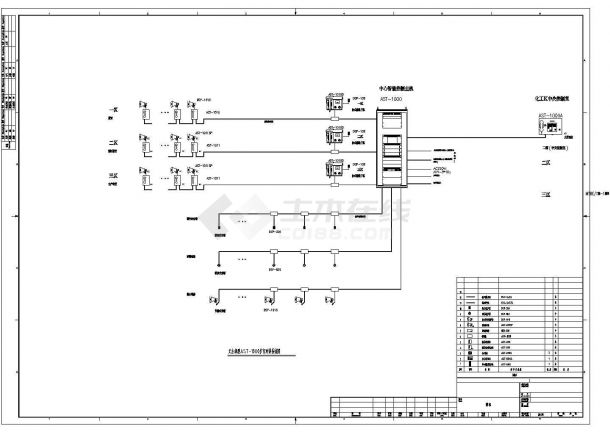 扩音对讲系统设计CAD套图-图一