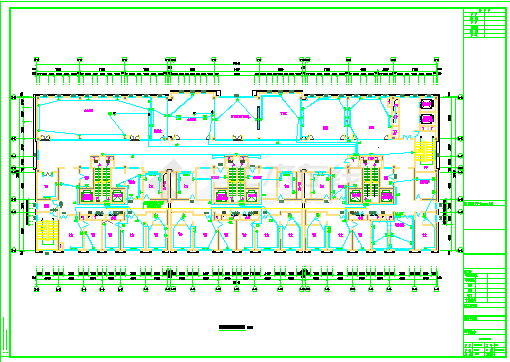 【陕西】行政办公楼维修项目电气施工图（2015年设计）-图一