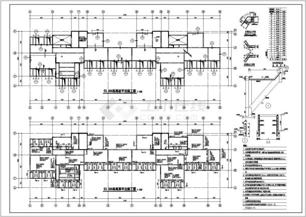 某18层剪力墙结构住宅楼建筑图纸-图二