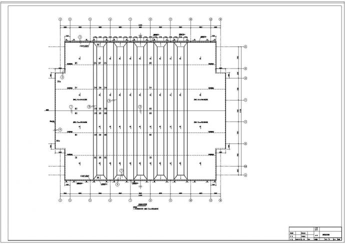 体育中心屋面结构设计CAD套图_图1