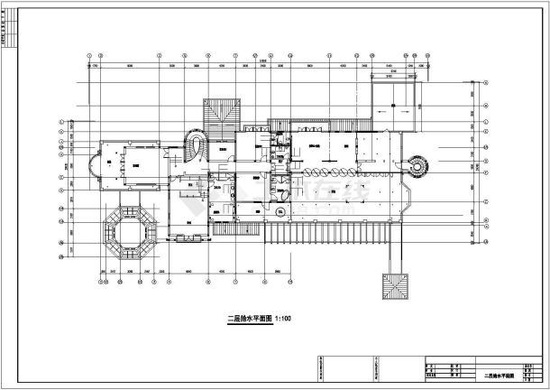 【上海】别墅地源热泵系统设计施工图-图二