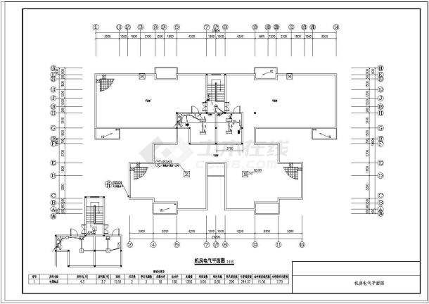 【湖北】某高层住宅楼强弱电设计施工图-图一