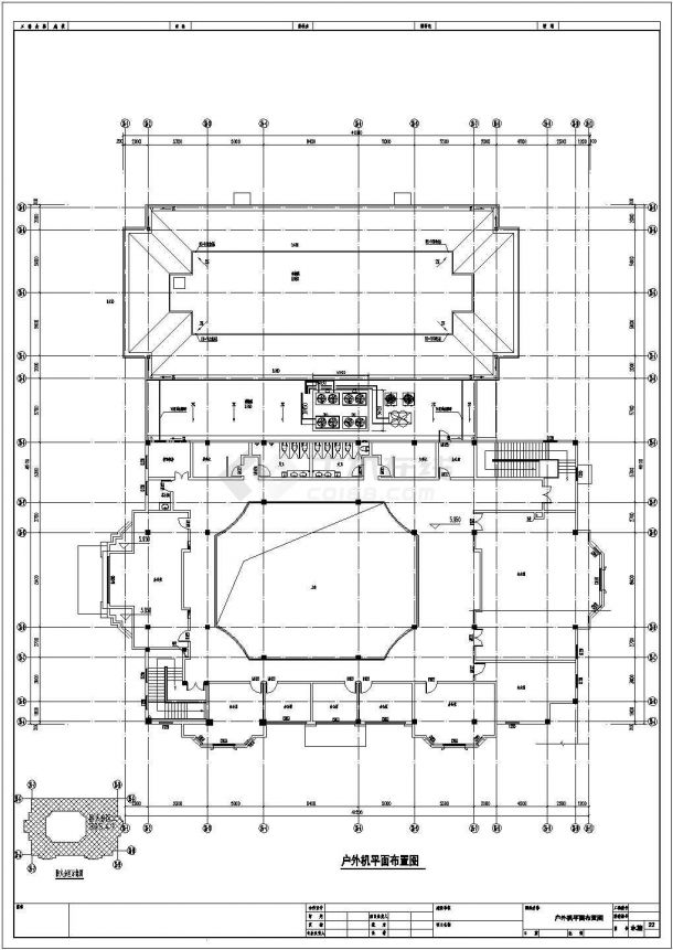 【浙江】五星级超大豪华会所游泳池给排水图纸（消防水炮 恒温除湿节能空调系统）-图二