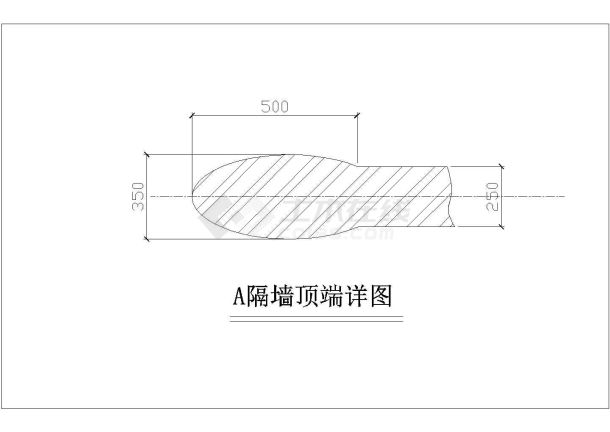 某2.5万吨每日污水处理厂氧化沟工艺图-图一