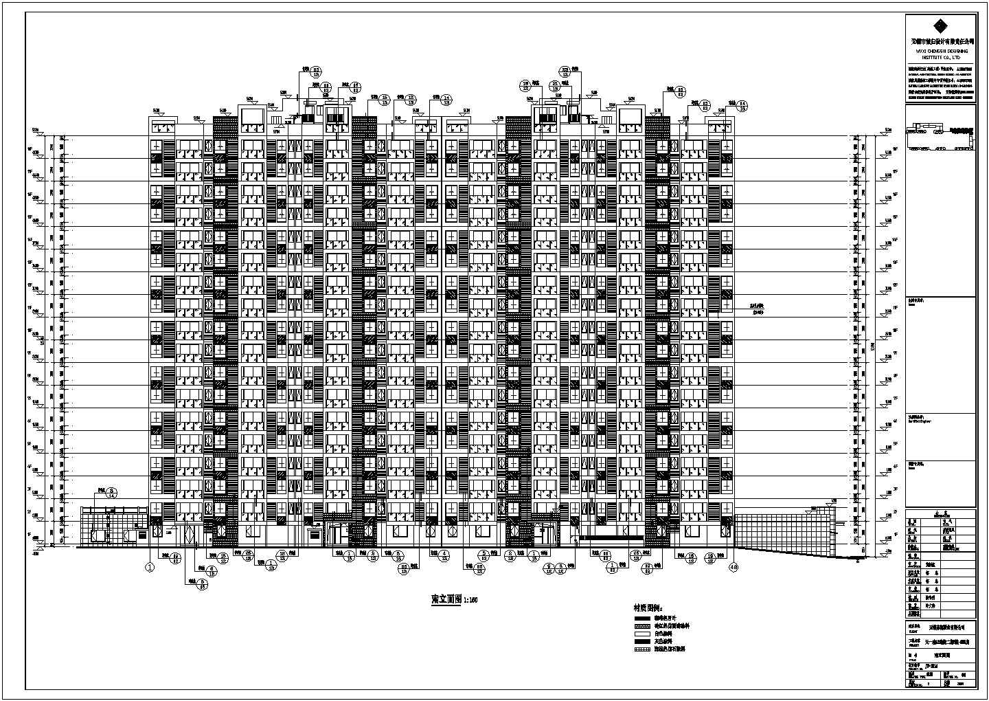 某十八层住宅建筑图纸（CAD）