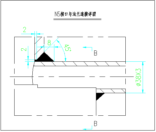 10平方立式列管换热器结构图_图1