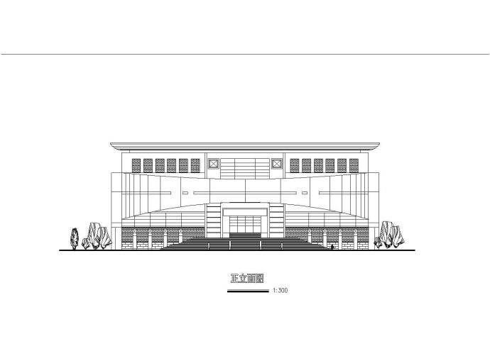 长58.8米宽23.4米五层博物馆设计图_图1