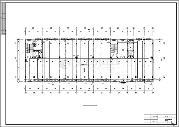 浙江某大学城建系某综合楼给排水毕业设计-图一