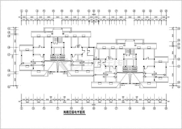 杨柳国际新城电气设计图纸（含说明）-图二