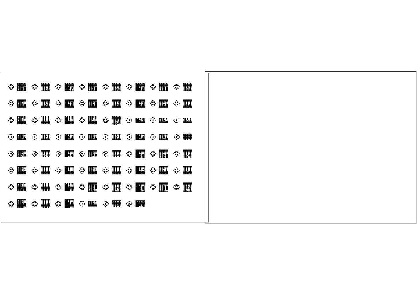 44.85x23.40m网架钢结构厂房施工图